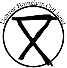 Podcast Elevated Denver   Denver Homeless Out Loud Logo 